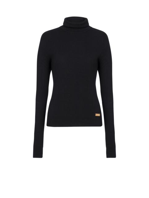 Knitted turtleneck jumper