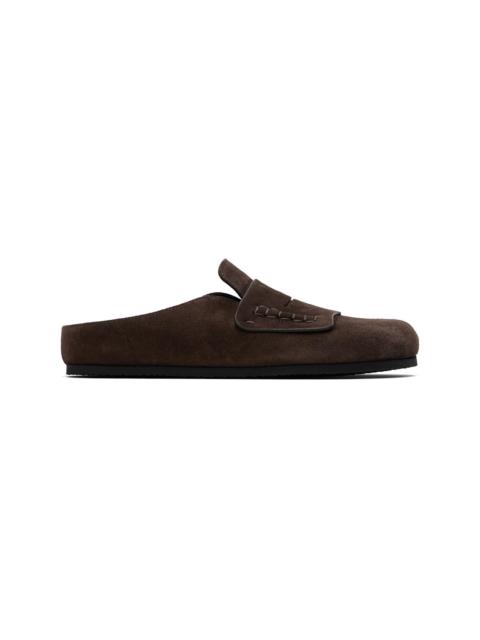 Brown 'The Mules' Loafers