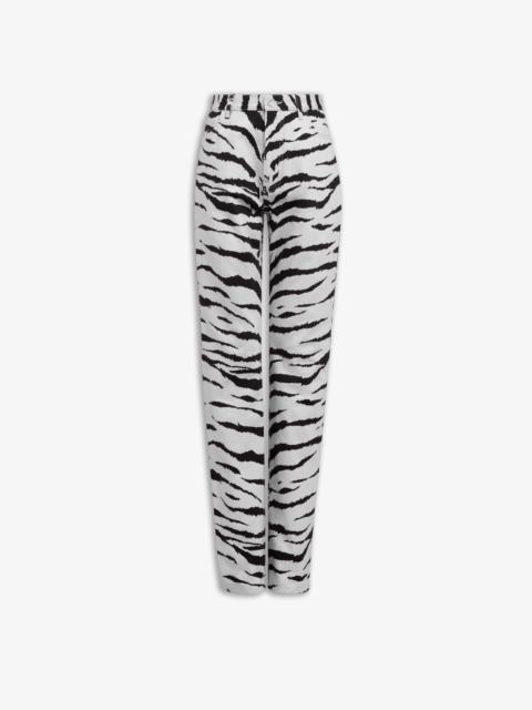 STRAIGH ANIMAL DENIM PANT