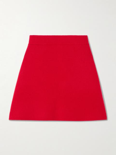 Clare Cashmere Mini Skirt