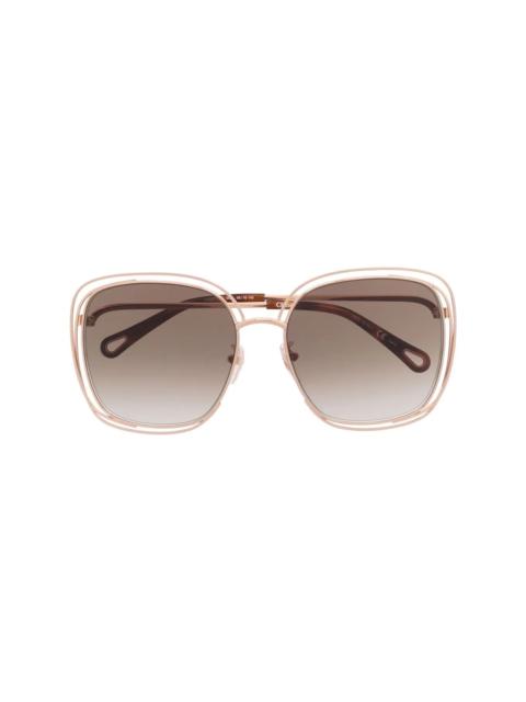 oversize frame sunglasses