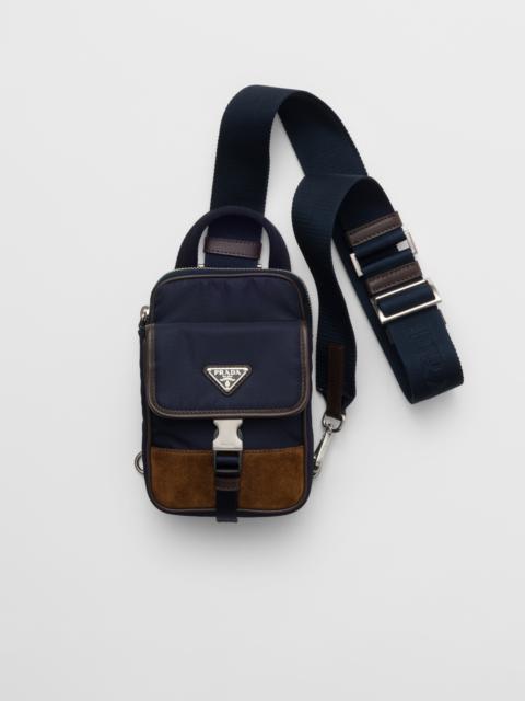 Re-Nylon and leather smartphone case