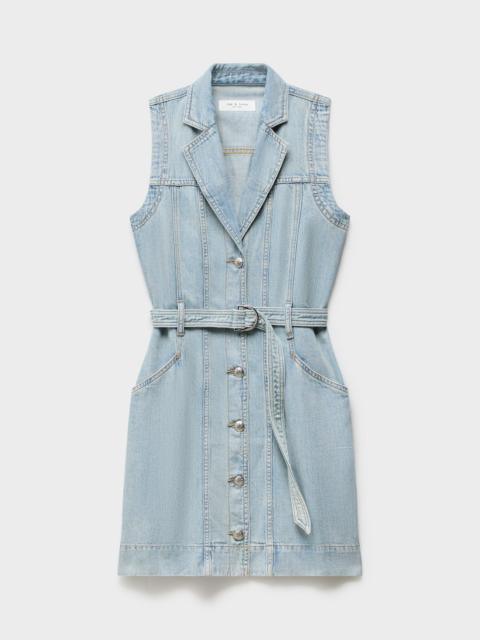 Renata Belted Denim Mini Dress
Ultra Featherweight in Mar