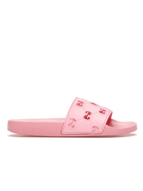 Women's rubber GG slide sandal