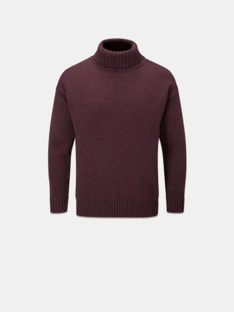 Men's Submariner Jumper Burgundy