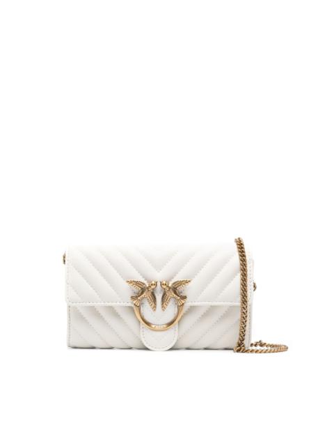 Love One quilted shoulder bag