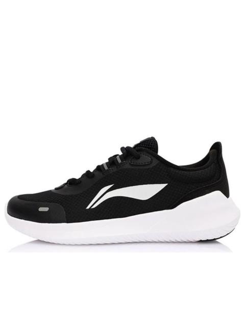 (WMNS) Li-Ning Running Shoes 'Black White' AGLS134-1