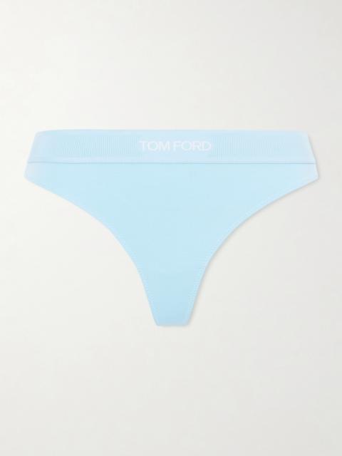 Stretch-modal Jersey Thong