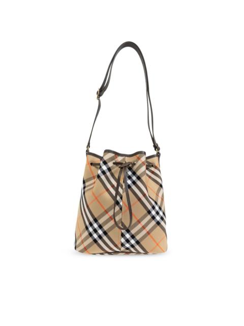 Vintage Check bucket shoulder bag