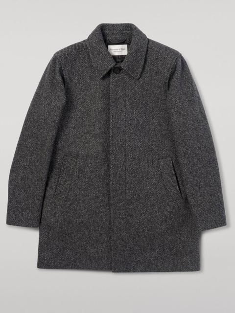 Wool Grey Car Coat