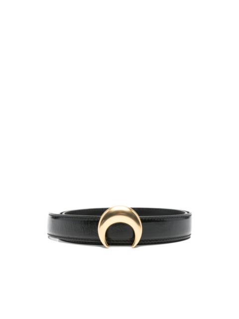 crescent-moon buckle belt