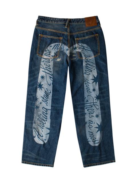 EVISU X GDC Daicock Print Relax Fit Jeans