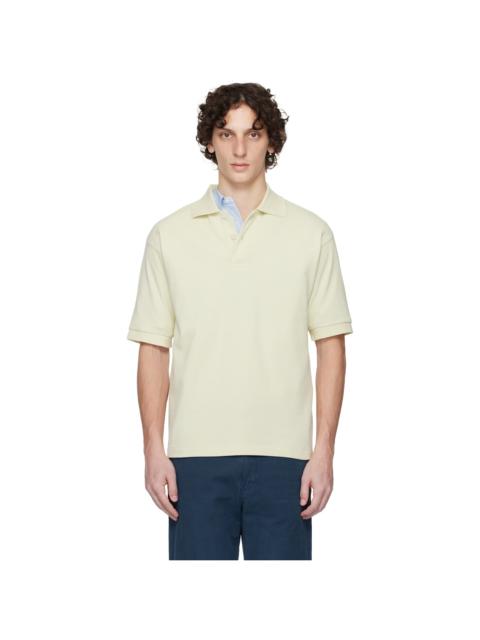 Green Pima Cotton Heavy Pique Polo