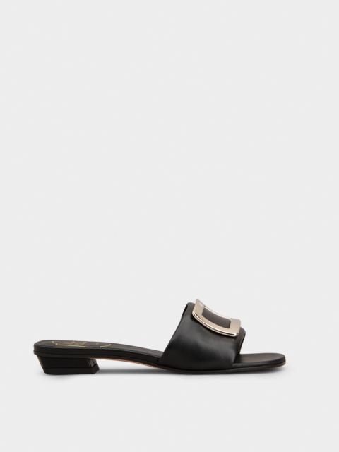 Belle Vivier Mules in leather