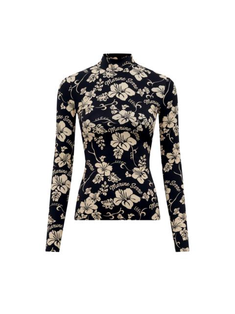 Recycled Jersey High Neck Second Skin