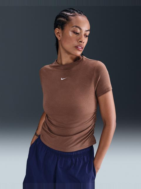 Nike Sportswear Chill Knit Women's Tight Short-Sleeve Mock-Neck Top