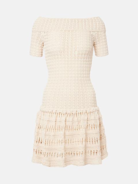 Charlottega crochet minidress