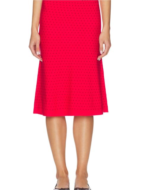 Magnolia Cloud Knit Midi Skirt