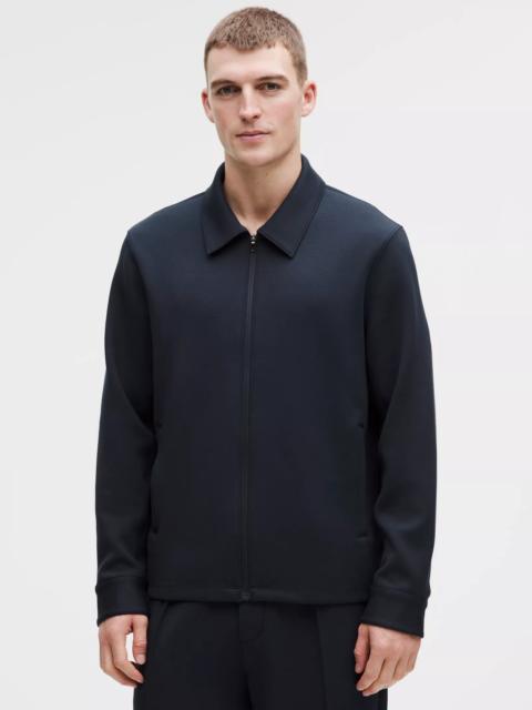 Smooth Spacer Collared Full Zip