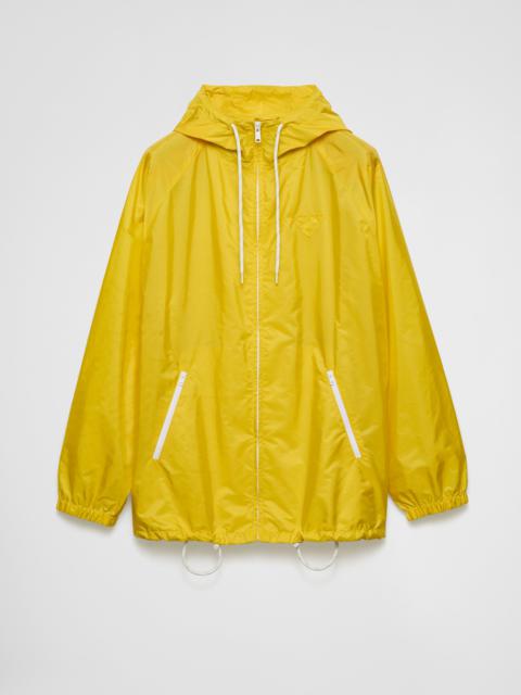 Lightweight Re-Nylon rain jacket