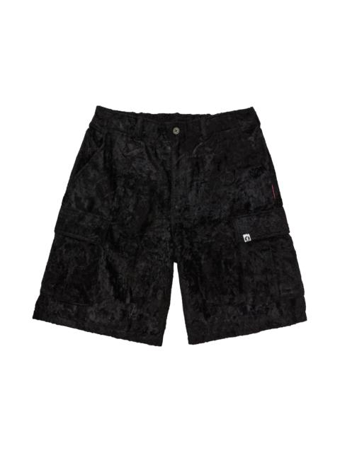 Supreme GOODENOUGH Crushed Rayon Cargo Short Black