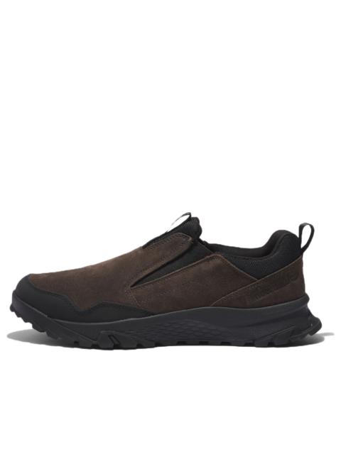 Timberland Lincoln Peak Lite Waterproof Slip-Ons 'Dark Brown Suede' A2MBV197