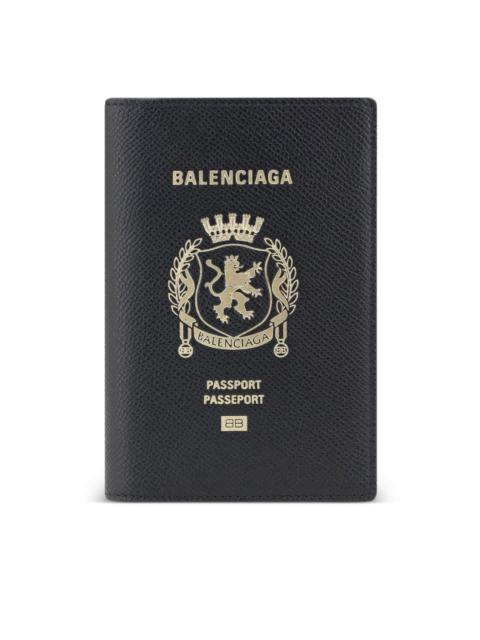 leather passport holder
