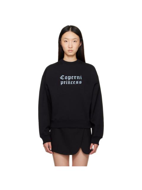 Black 'Coperni Princess' Sweatshirt
