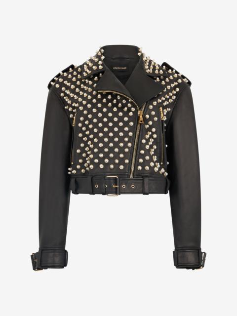 Leather Bomber Jacket