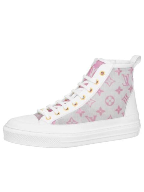 (WMNS) LOUIS VUITTON Stellar Ankle Sneakers 'Grey Pink White' 1A8NKH