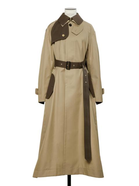 Cotton Gabardine Coat