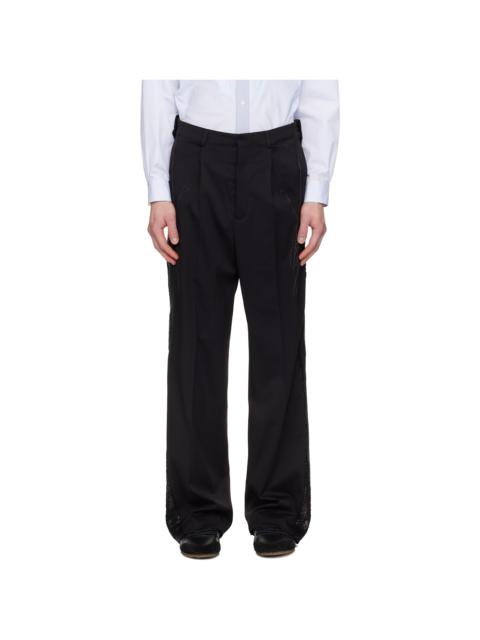 Black Kormos Military Trousers