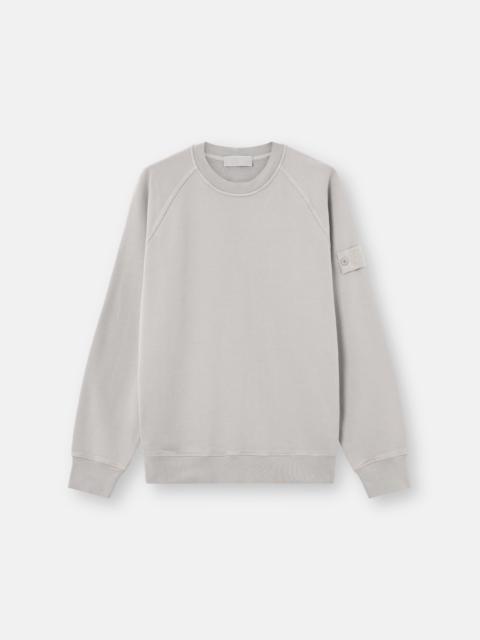 6100028 HEAVY ORGANIC COTTON FLEECE_S.I. GHOST