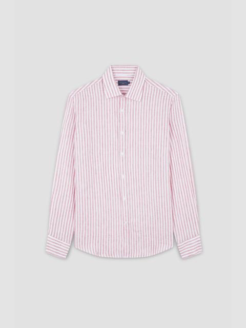 LINEN SHIRT WITH FRENCH COLLAR