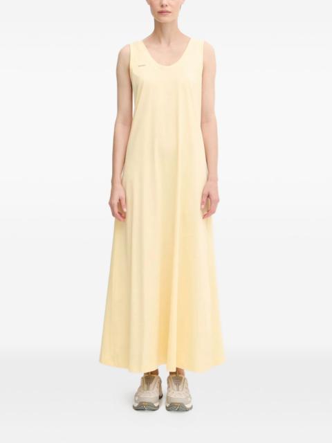 U-neck sleeveless maxi dress
