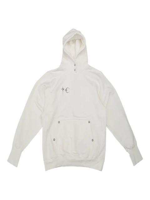 Armor graphic-details hoodie