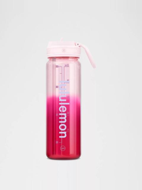 Back to Life Clear Bottle 24oz *Straw Lid