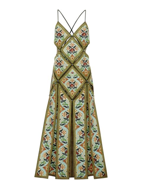 Cece Midi Slip Dress Exclusive