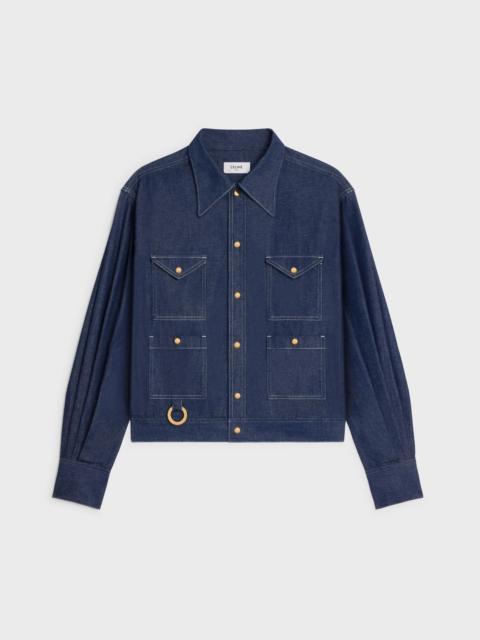 shirt IN COTTON DENIM