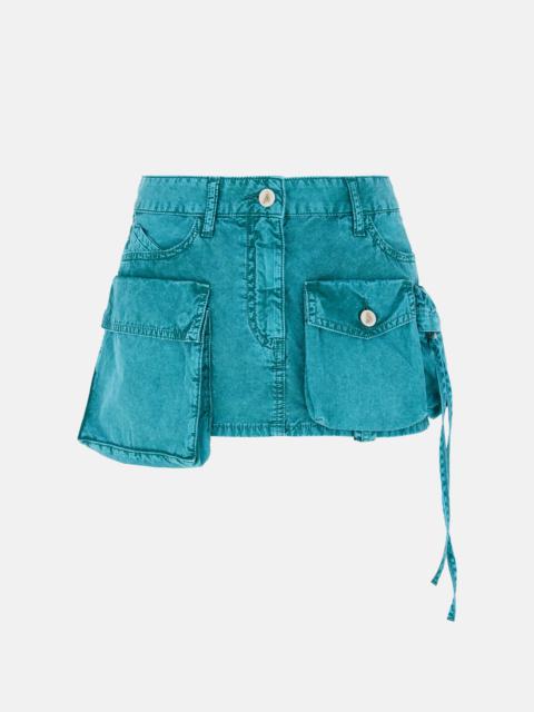 FAY'' GREEN MINI SKIRT