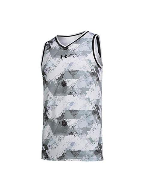 Under Armour Basketball Jerseys 'Grey White' 21500108-100