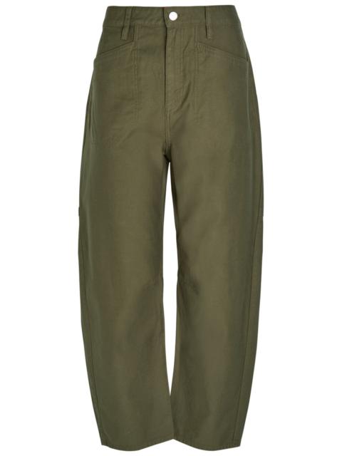 Rag & Bone Stevie Utility Tapered-leg Cotton Trousers