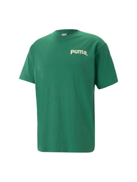 PUMA Casual T-Shirt 'Green' 622536-37