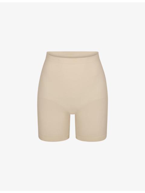 Sculpt fitted stretch-woven shorts