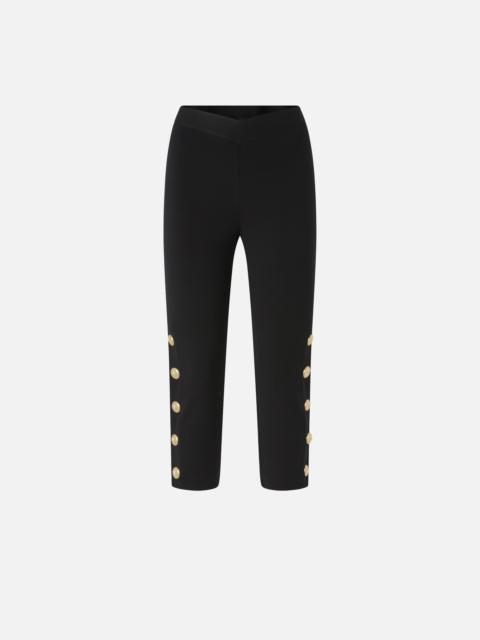LEGGINGS WITH METAL BUTTONS