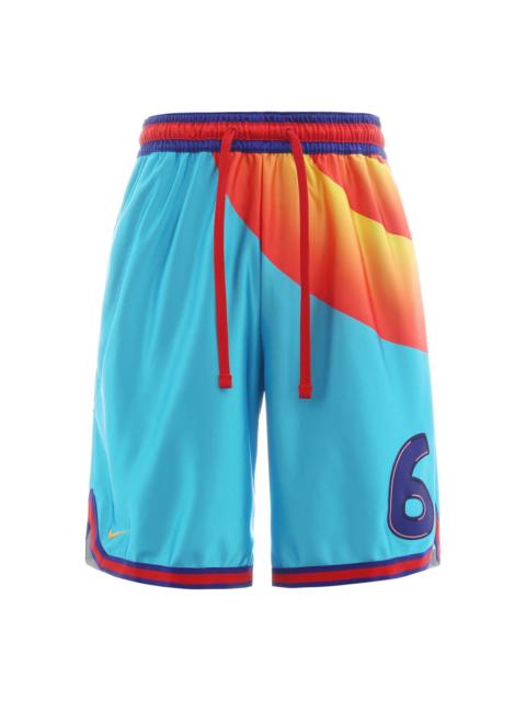 Nike x Space Jam Lebron James Basketball Shorts Asia Sizing 'Blue' DJ3870-434