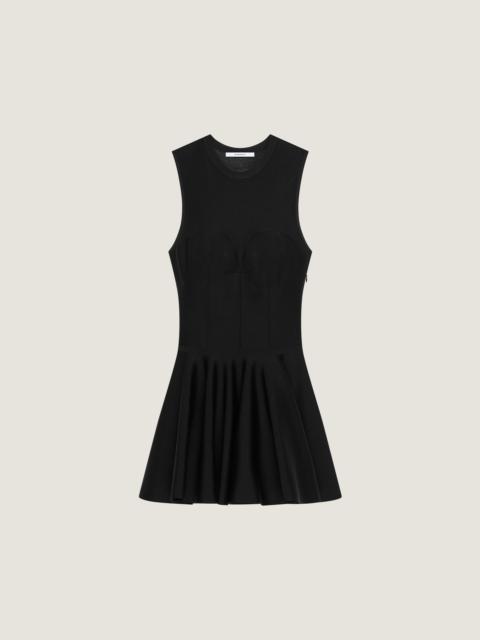 CORSET MINI DRESS IN VISCOSE