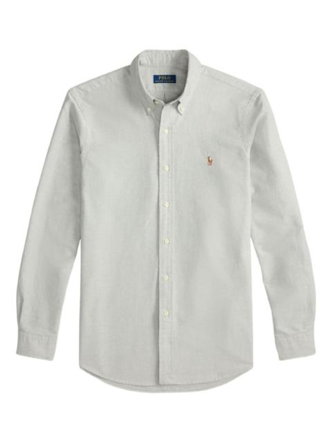 long-sleeve cotton shirt