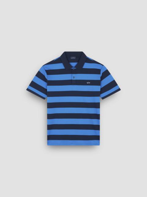 DOUBLE PIQUÉ COTTON POLO