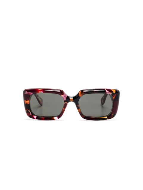 rectangle-frame sunglasses